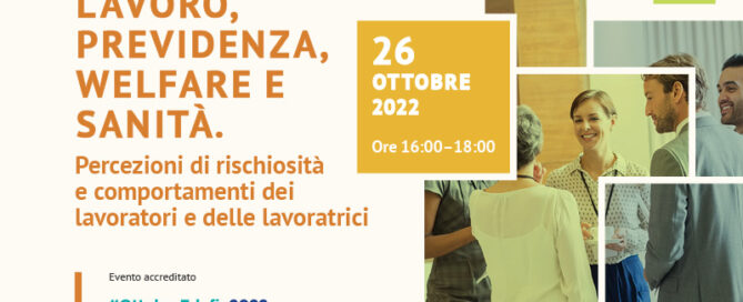 Lavoro, previdenza, welfare e sanità